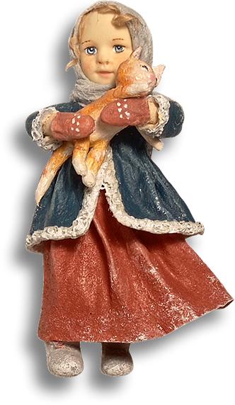 Кукла, ручная работа